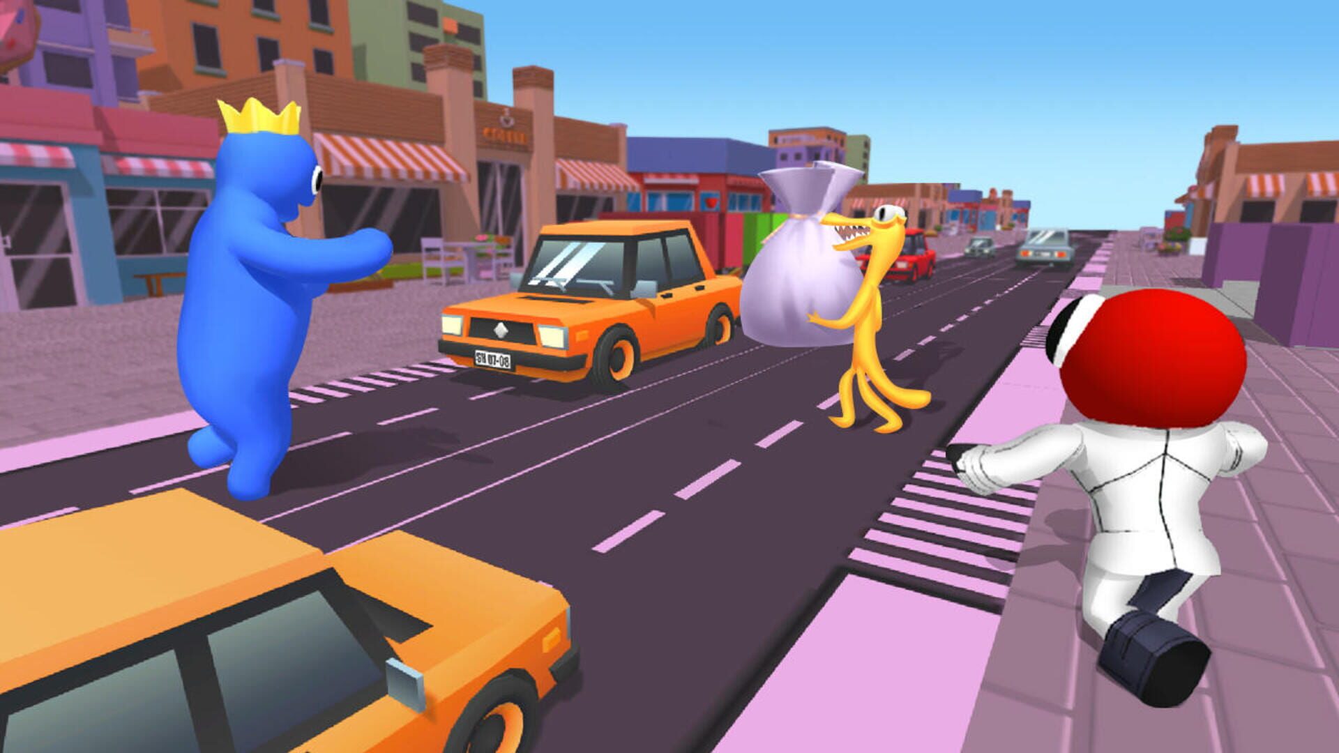 Blue Monster: Rainbow Survival - Screenshot