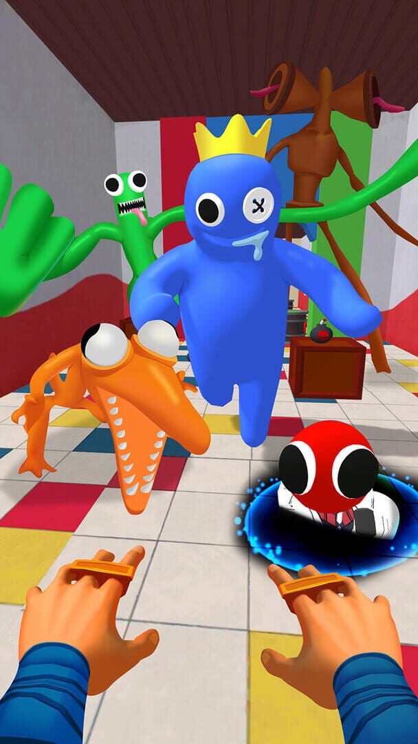 Blue Monster: Rainbow Survival - Screenshot