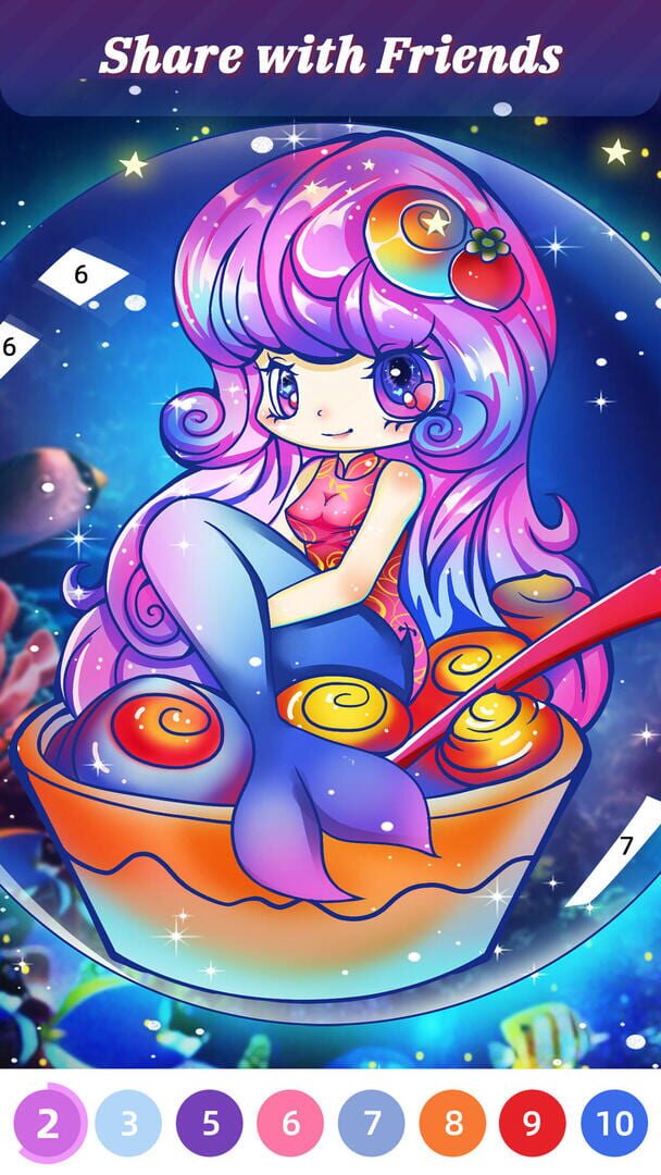 Flora Coloring - Screenshot
