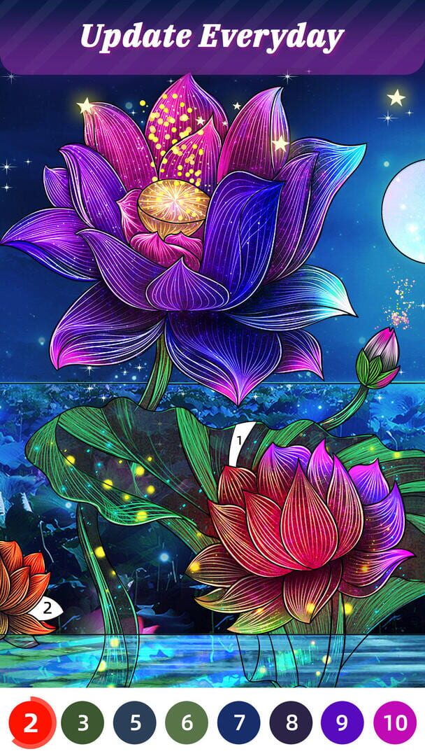 Flora Coloring - Screenshot