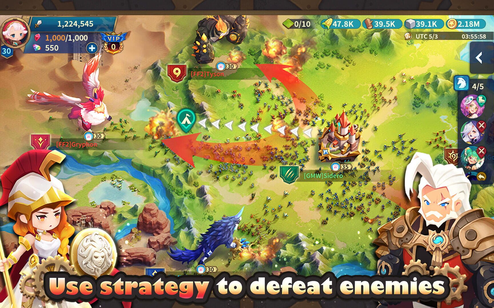 Giant Monster War - Screenshot