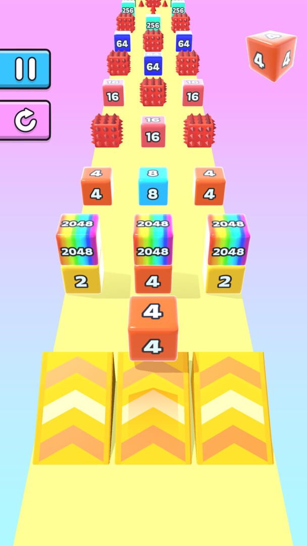 Jelly Run 2048 - Screenshot