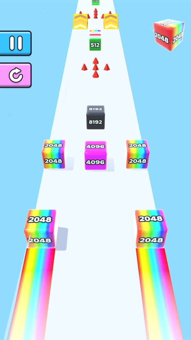 Jelly Run 2048 - Screenshot