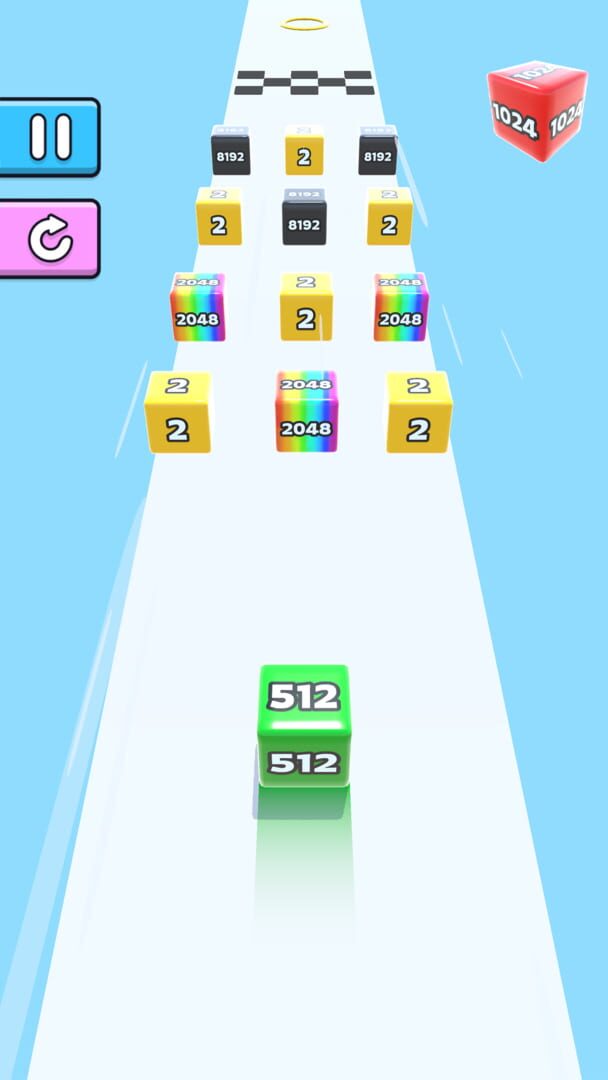 Jelly Run 2048 - Screenshot