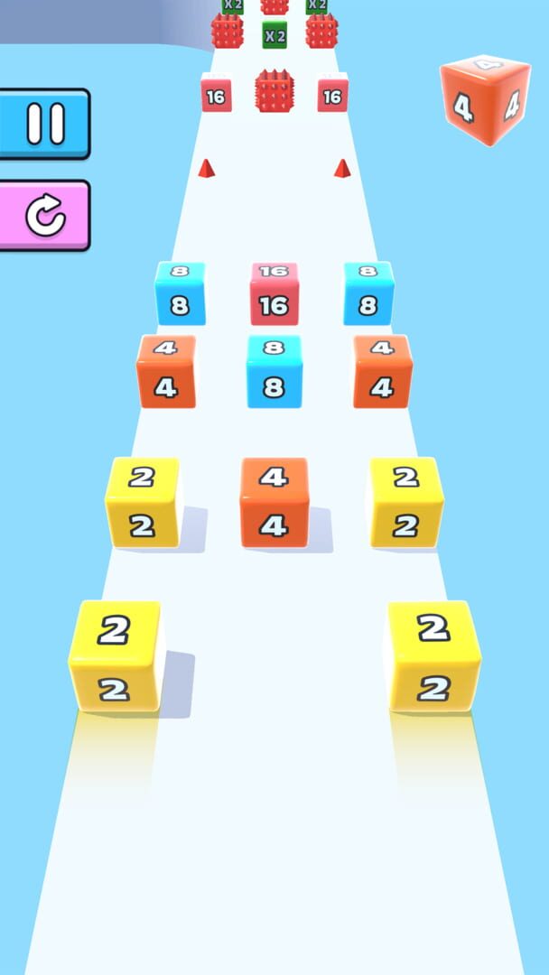 Jelly Run 2048 - Screenshot