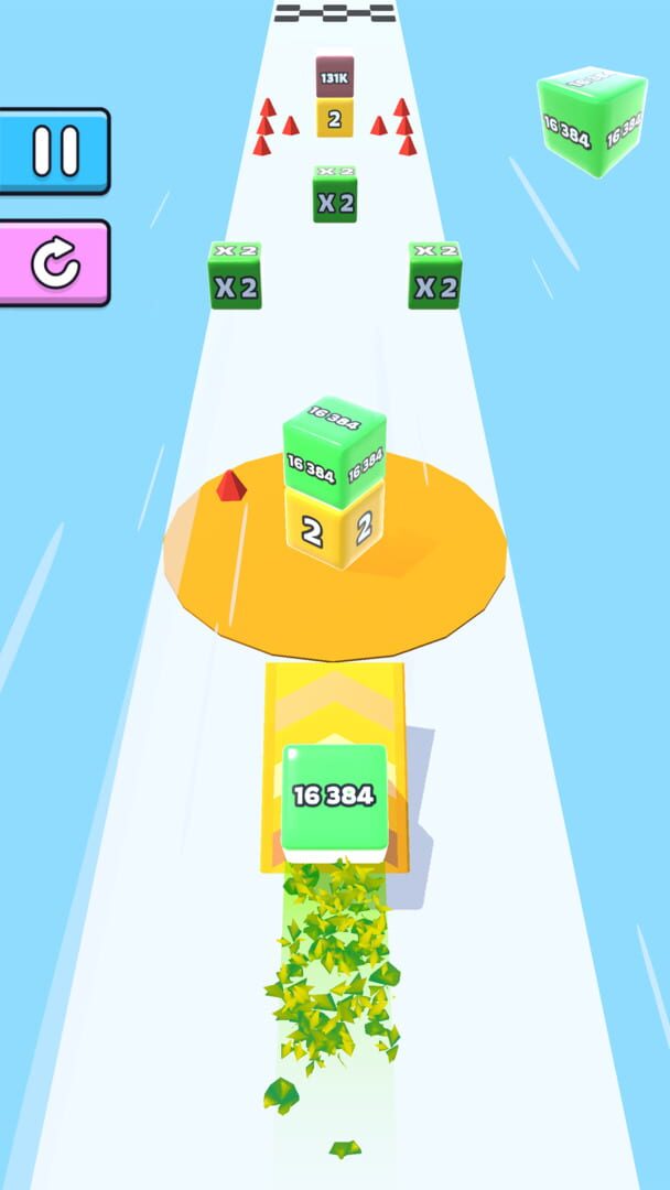 Jelly Run 2048 - Screenshot