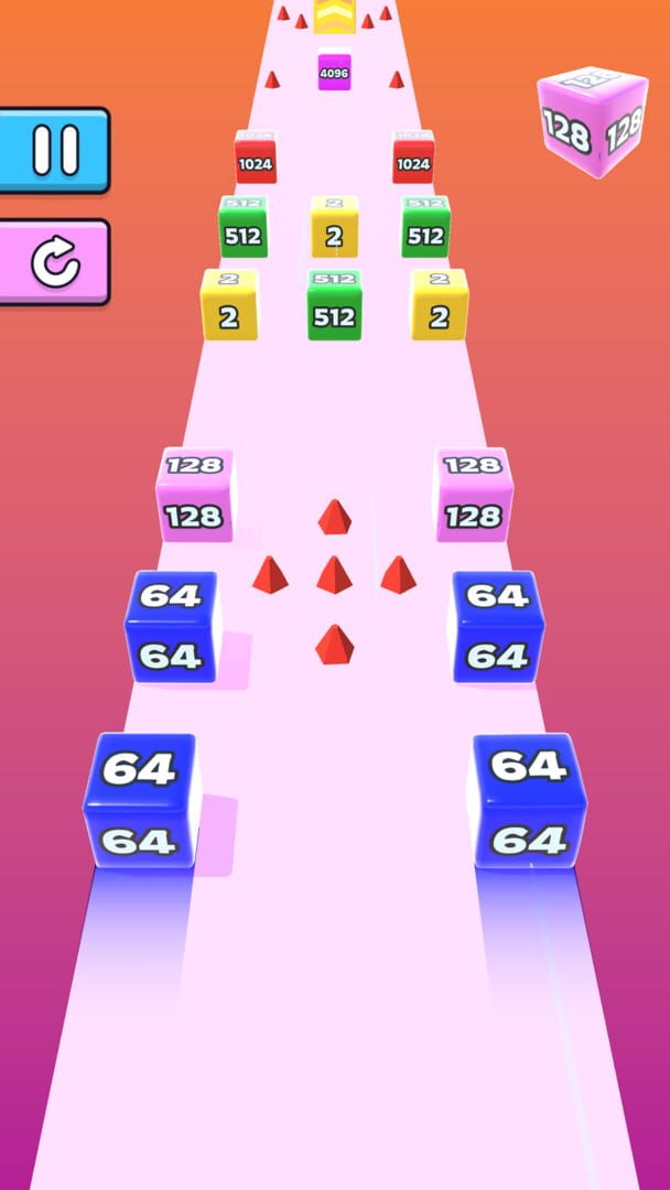 Jelly Run 2048 - Screenshot