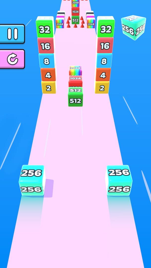 Jelly Run 2048 - Screenshot