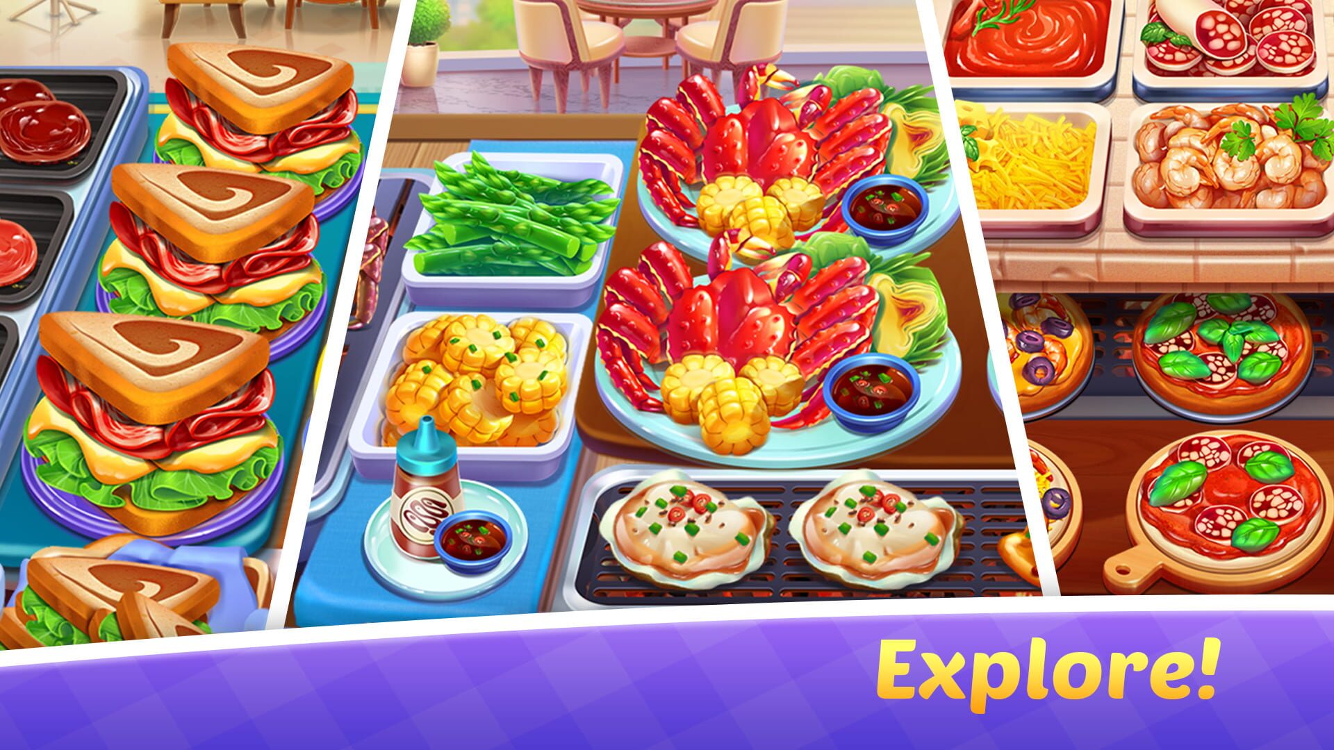 Cooking Train - Screenshot