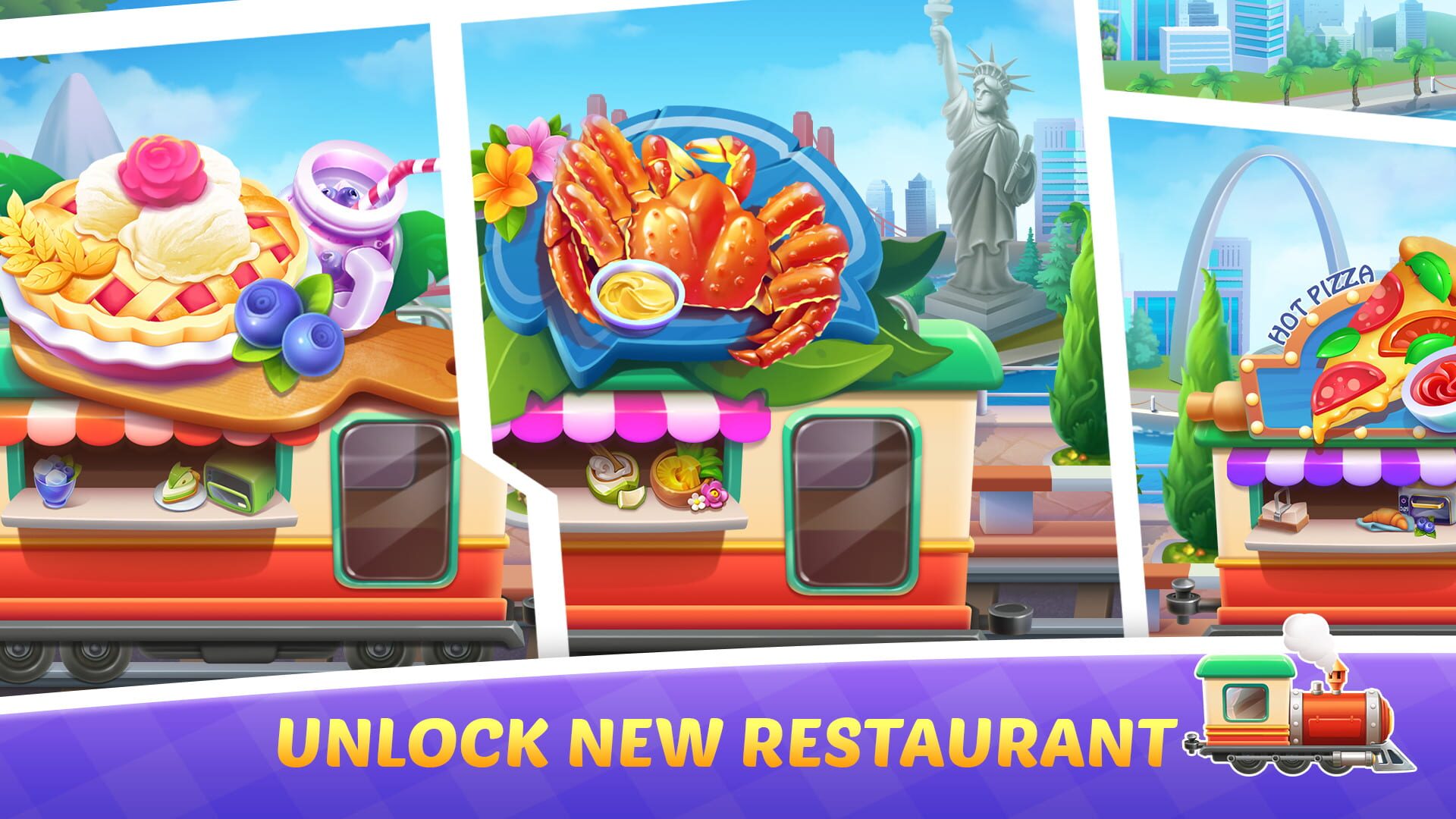 Cooking Train - Screenshot