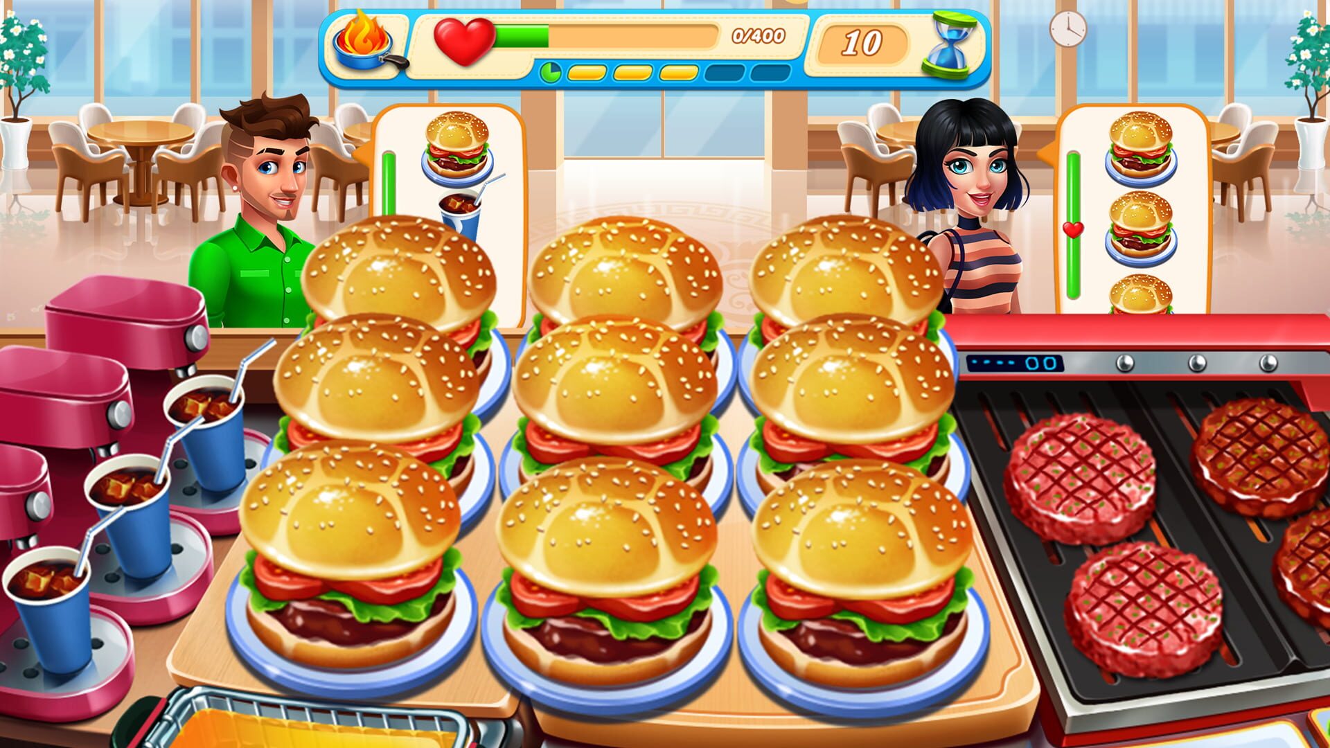 Cooking Train - Screenshot
