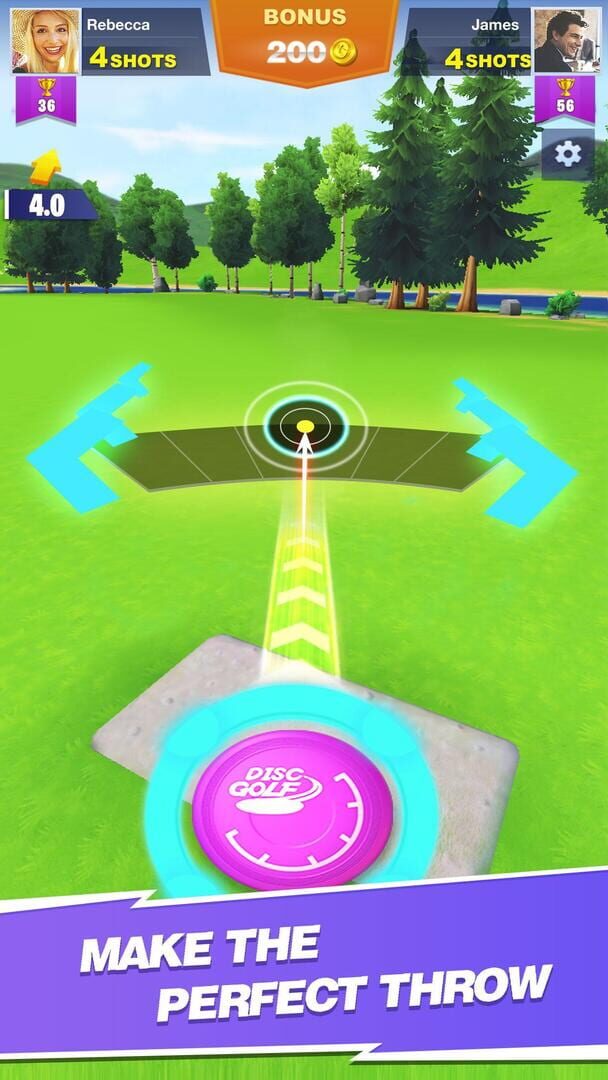 Disc Golf Rival - Screenshot