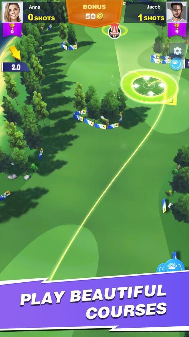 Disc Golf Rival - Screenshot
