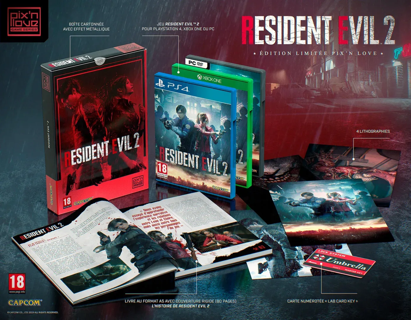 Captura de pantalla - Resident Evil 2: Pix' N Love Limited Edition