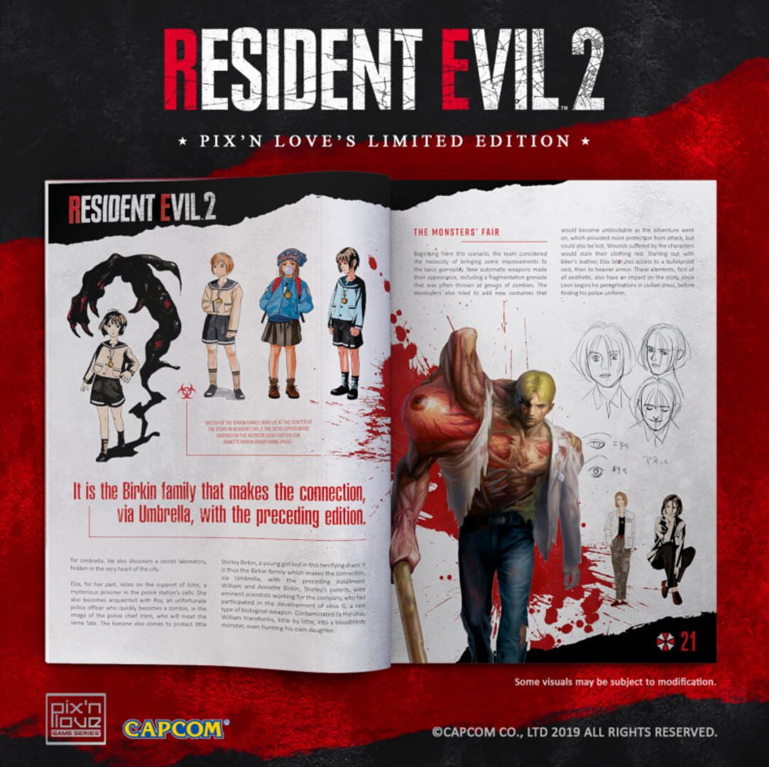 Captura de pantalla - Resident Evil 2: Pix' N Love Limited Edition