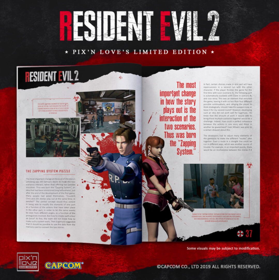 Captura de pantalla - Resident Evil 2: Pix' N Love Limited Edition