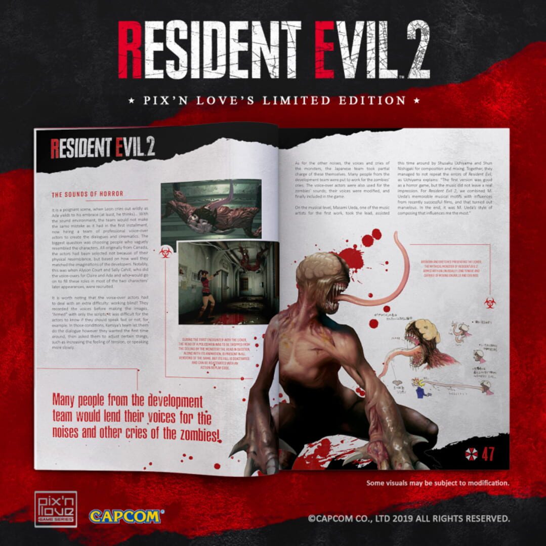 Captura de pantalla - Resident Evil 2: Pix' N Love Limited Edition