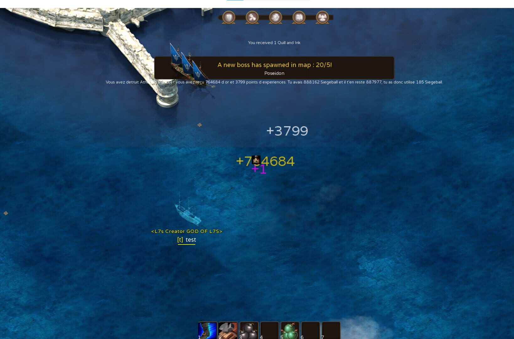 Legends of Seven Seas - Screenshot