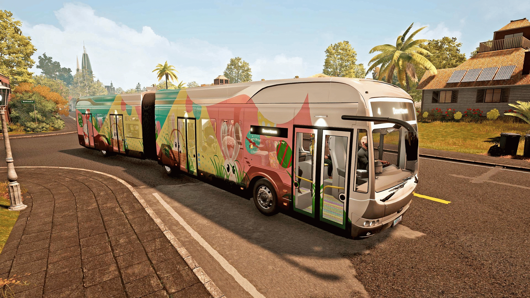 Bus Simulator 21: Easter Skin Pack screenshot