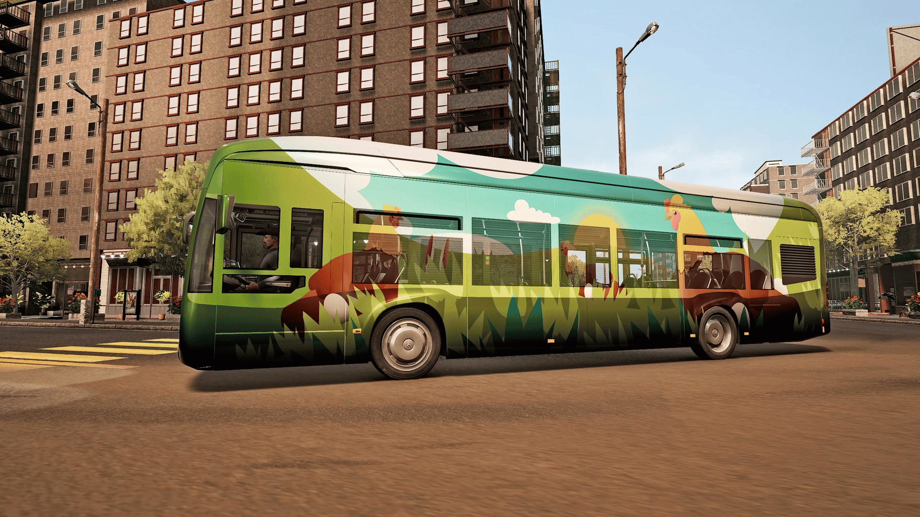 Bus Simulator 21: Easter Skin Pack screenshot