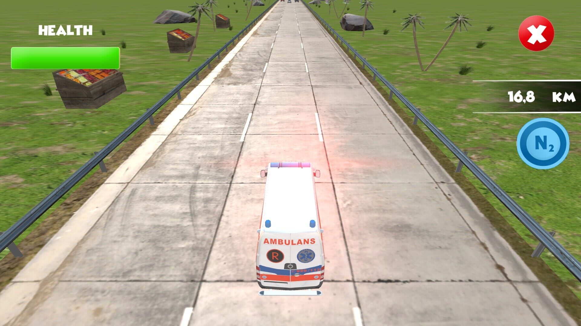 Ambulance Race - Screenshot