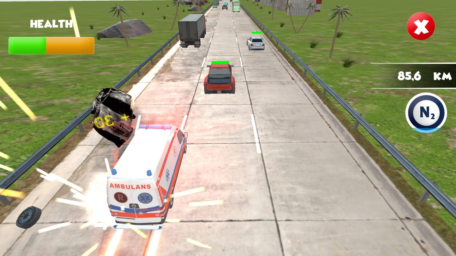 Ambulance Race - Screenshot