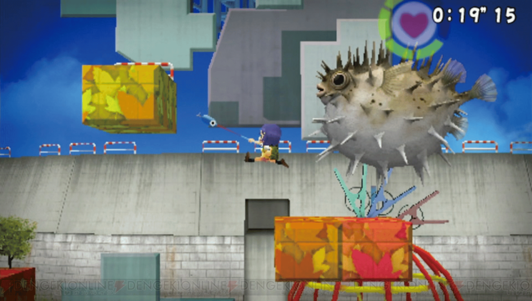 Sayonara Umihara Kawase + screenshot