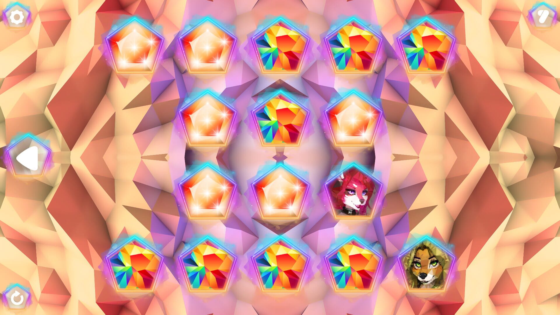 Poly Memory: Furries - Screenshot