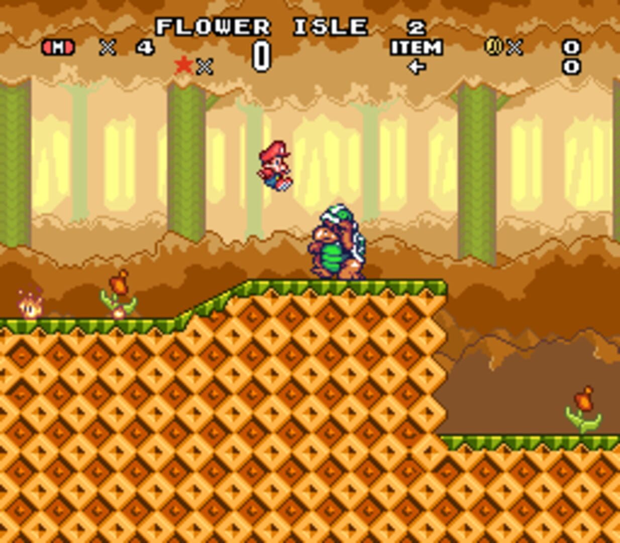 Captura de pantalla - Super Mario World: Bowser's Return