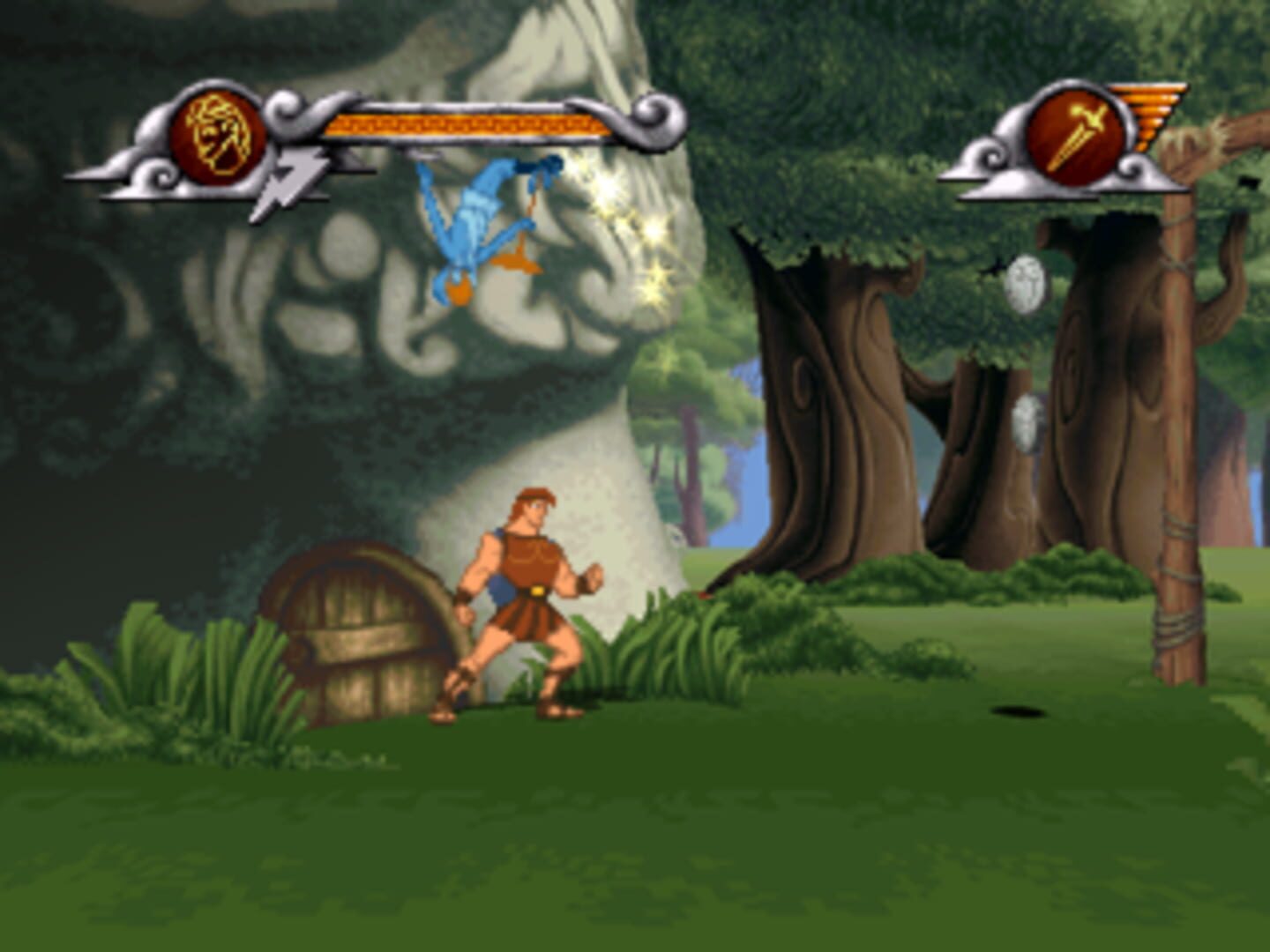 Captura de pantalla - Disney's Hercules Action Game