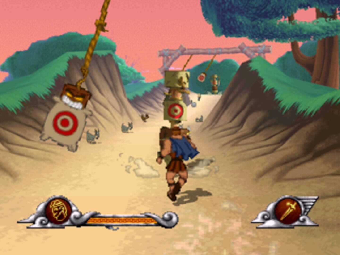 Captura de pantalla - Disney's Hercules Action Game
