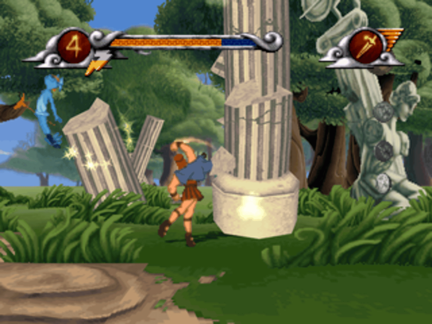 Disney's Hercules Action Game screenshot