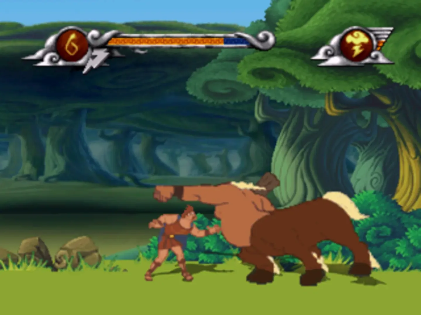 Captura de pantalla - Disney's Hercules Action Game