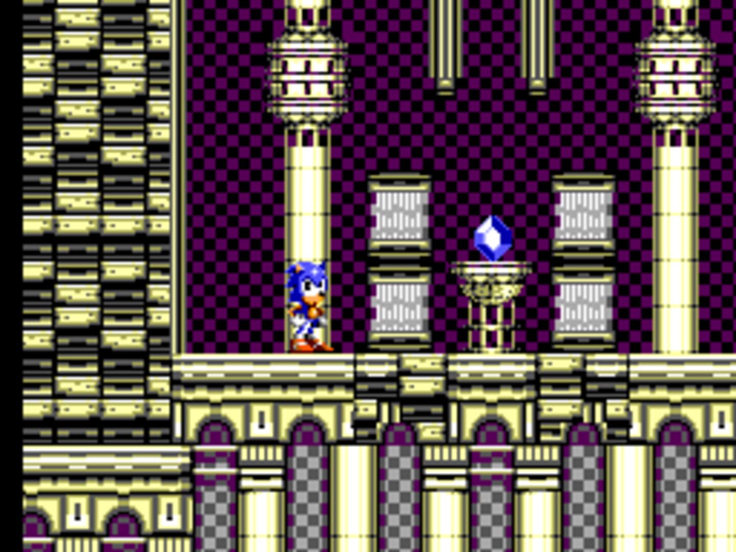 Captura de pantalla - Sonic Triple Trouble SMS