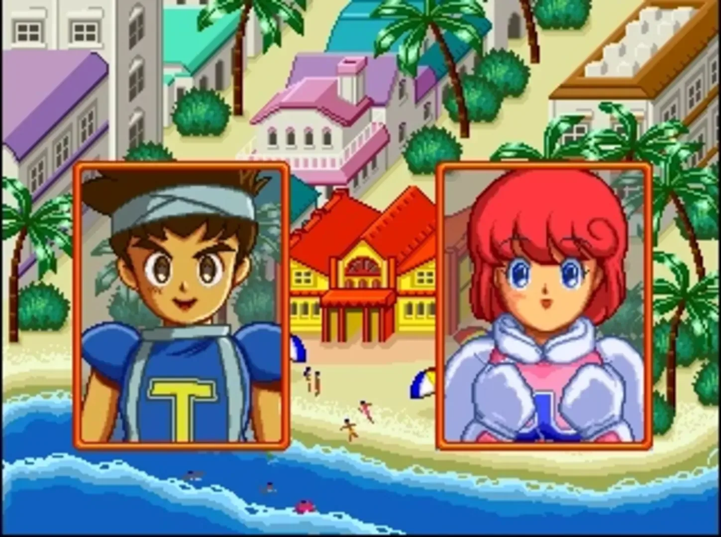 Captura de pantalla - TwinBee Taisen Puzzle-Dama