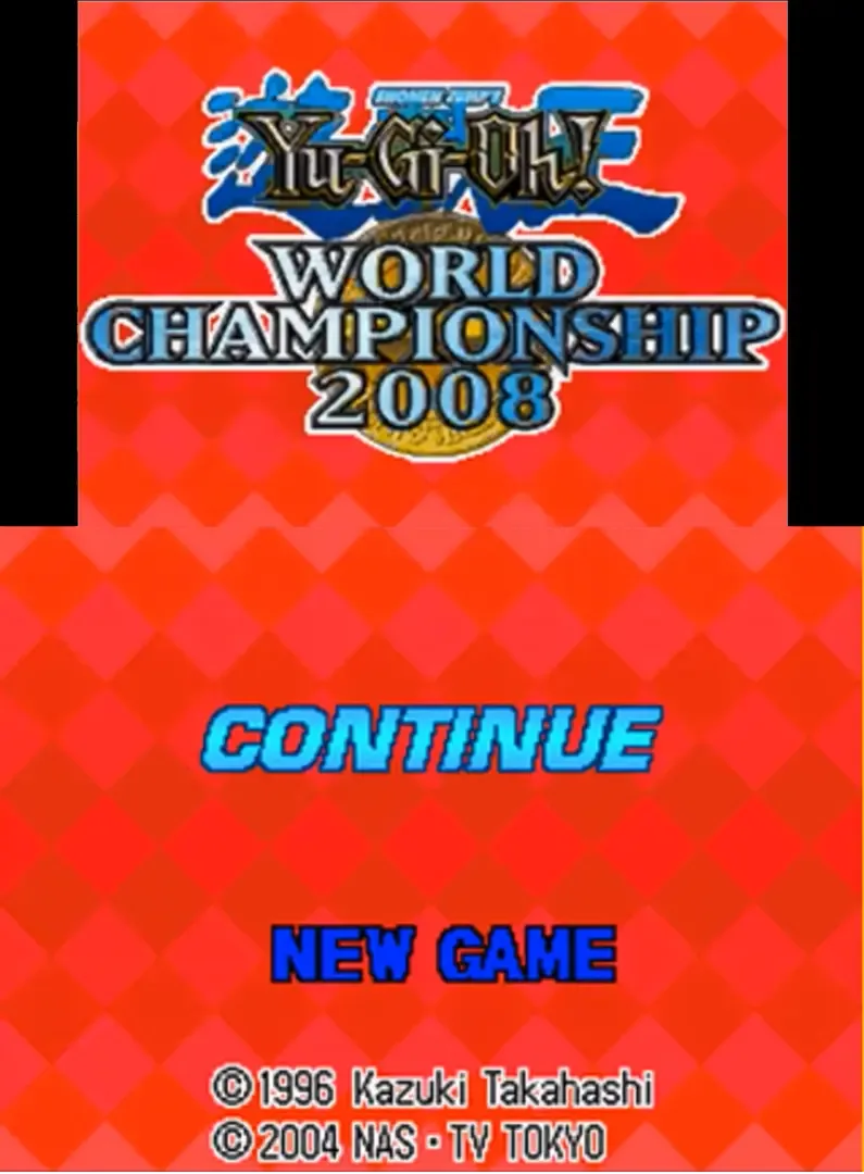 Captura de pantalla - Yu-Gi-Oh! World Championship 2008