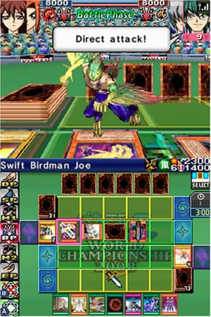 Captura de pantalla - Yu-Gi-Oh! World Championship 2008
