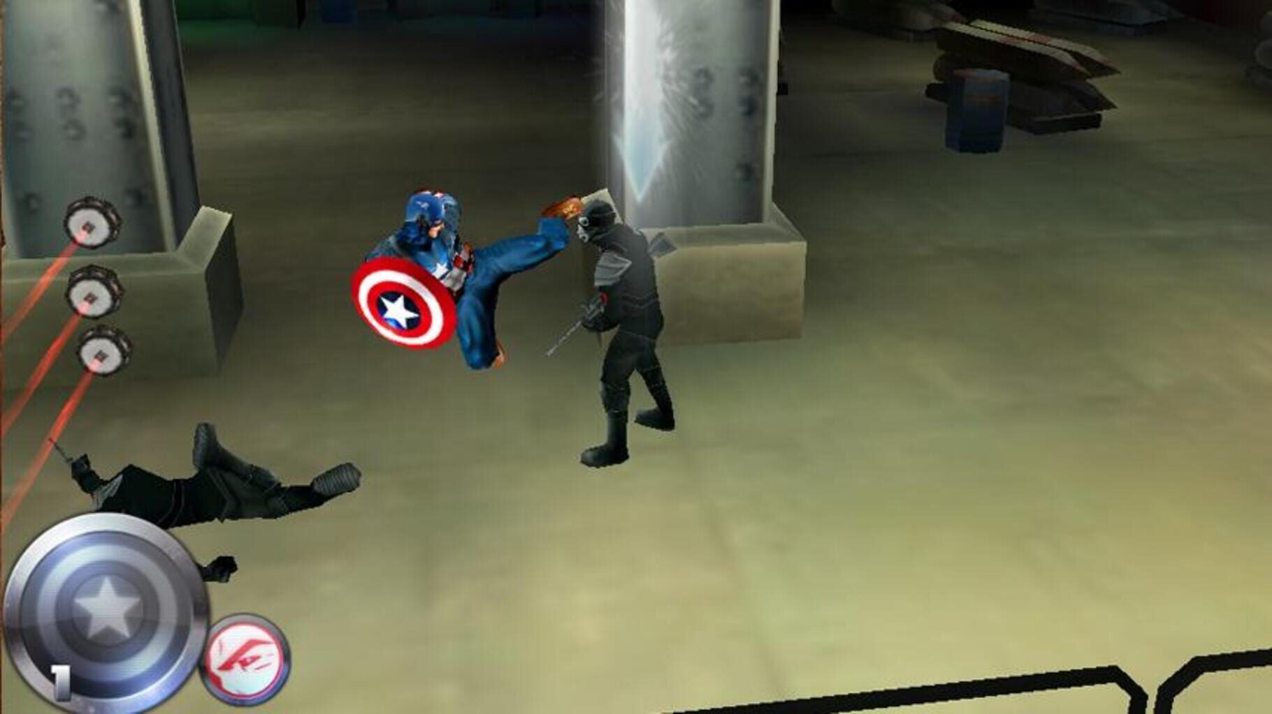 Captura de pantalla - Captain America: Sentinel of Liberty