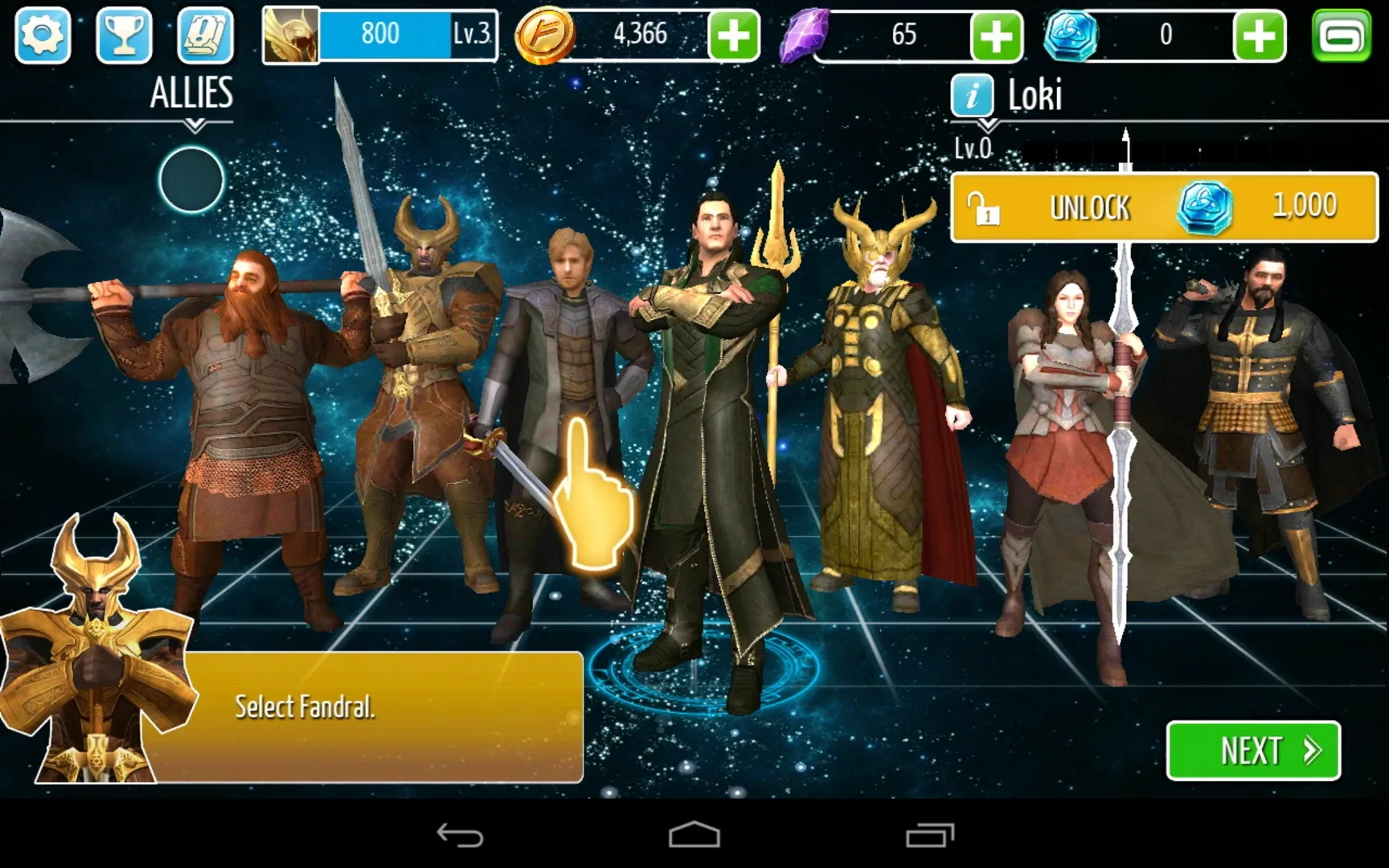 Captura de pantalla - Thor: The Dark World - The Official Game