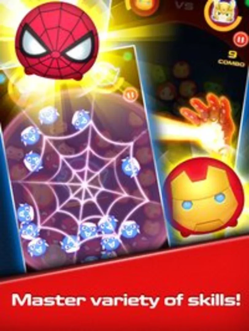 Captura de pantalla - Marvel Tsum Tsum