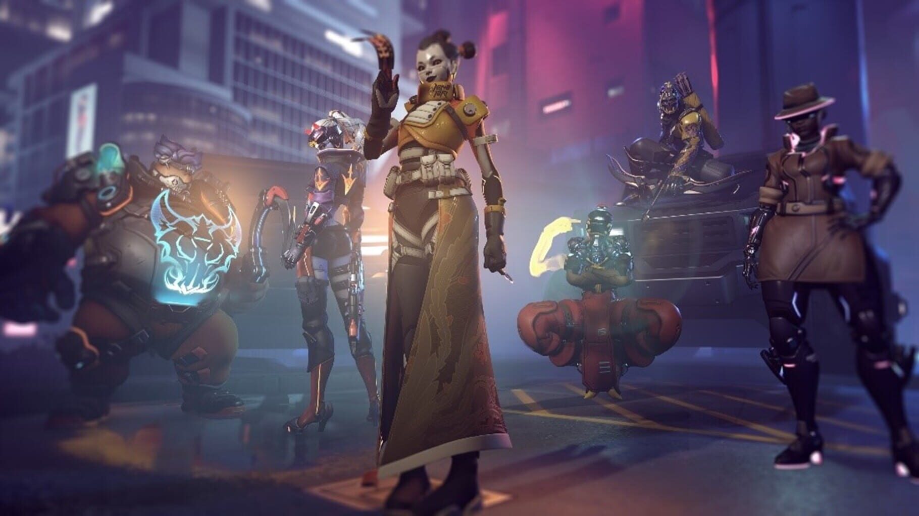 Captura de pantalla - Overwatch 2: Season 1 - Cyberpunk