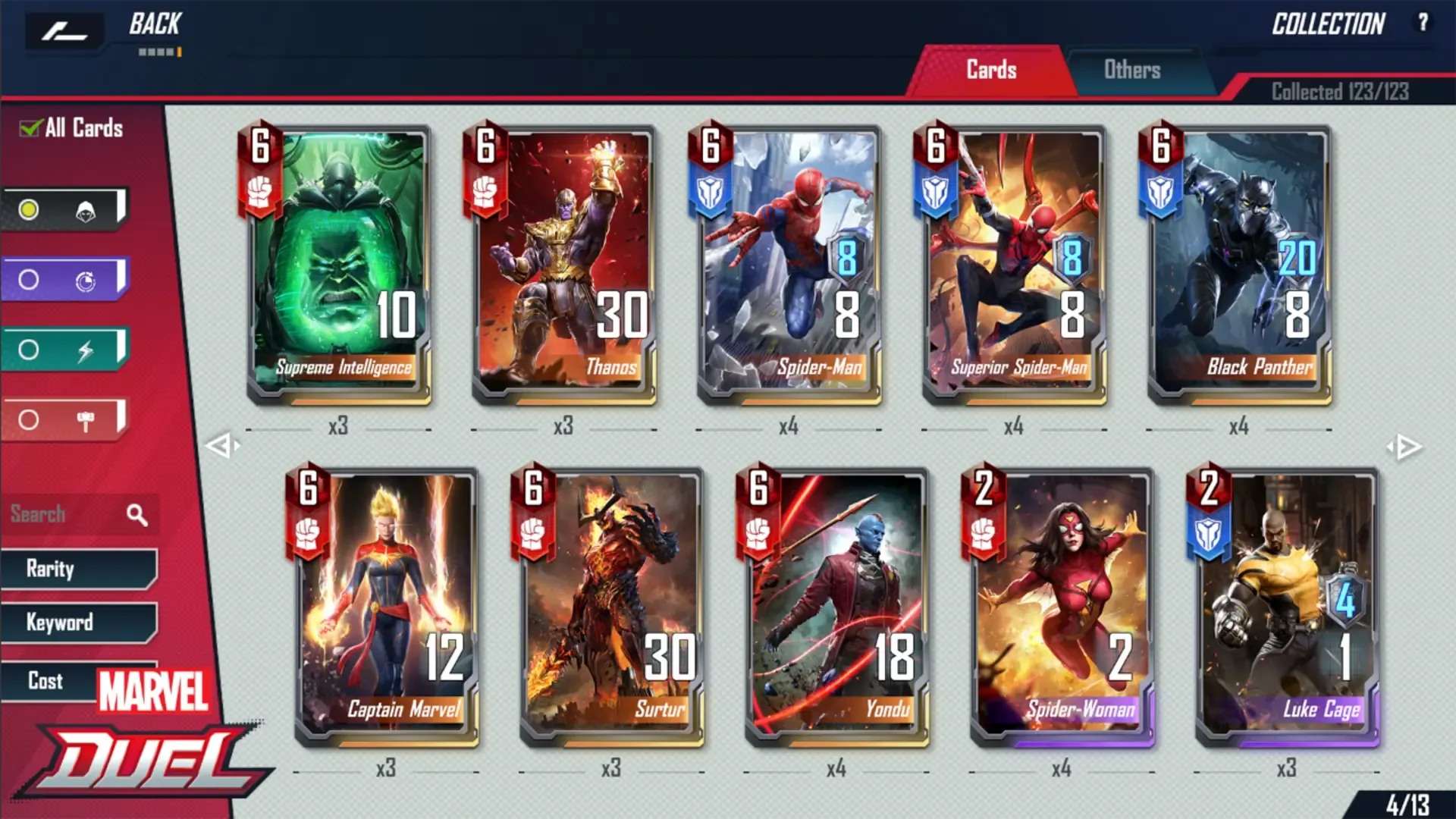 Captura de pantalla - Marvel Duel
