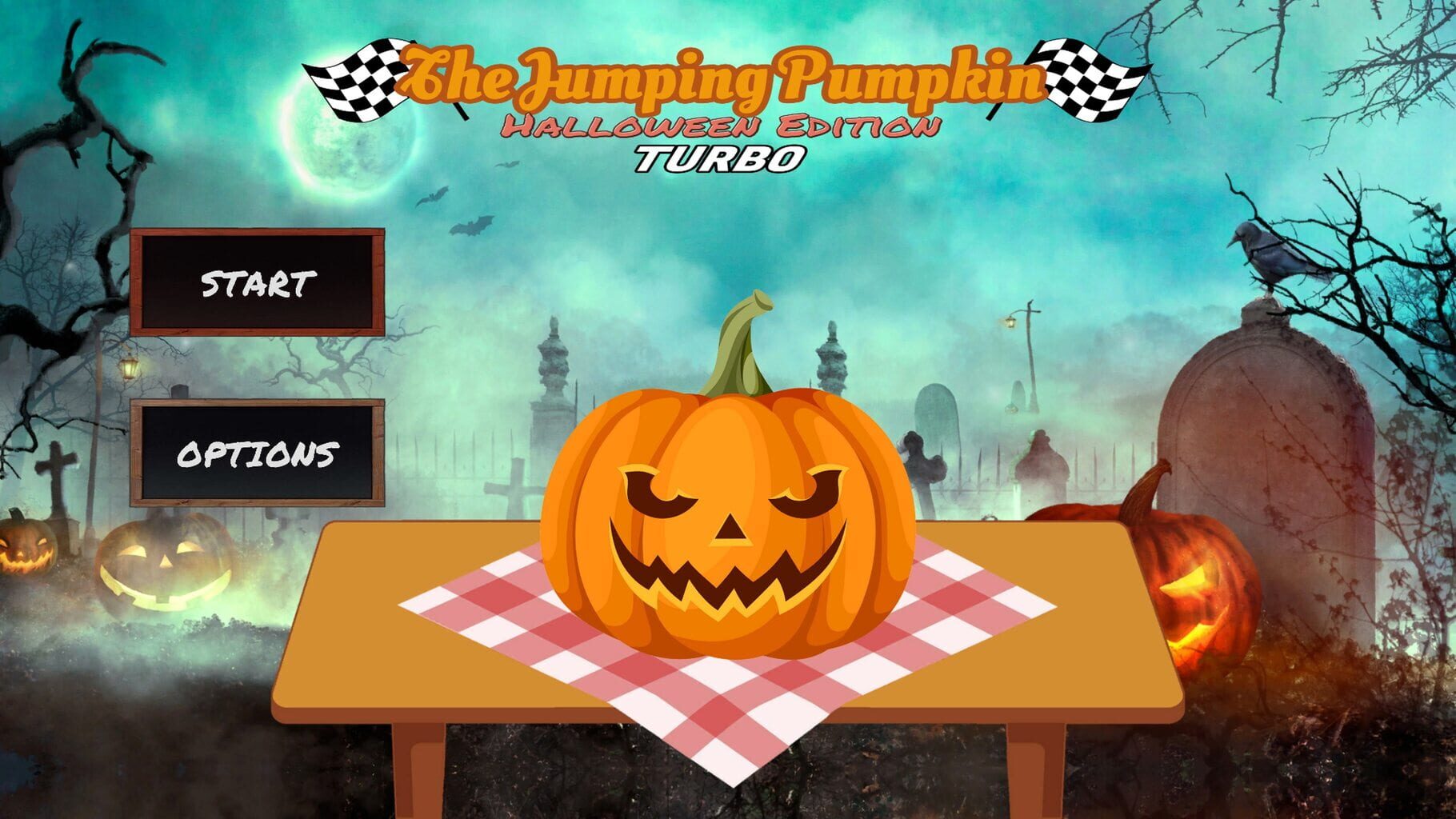 Captura de pantalla - The Jumping Pumpkin: Halloween Edition - Turbo