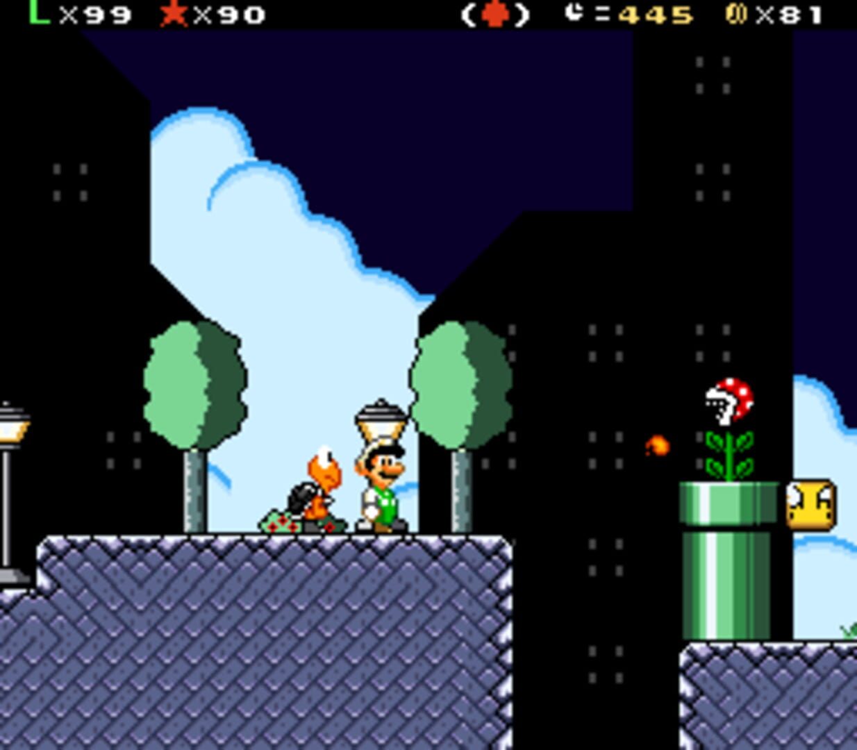 Captura de pantalla - Super Mario World: The Princess Rescue 2 - Luigi's Journey!