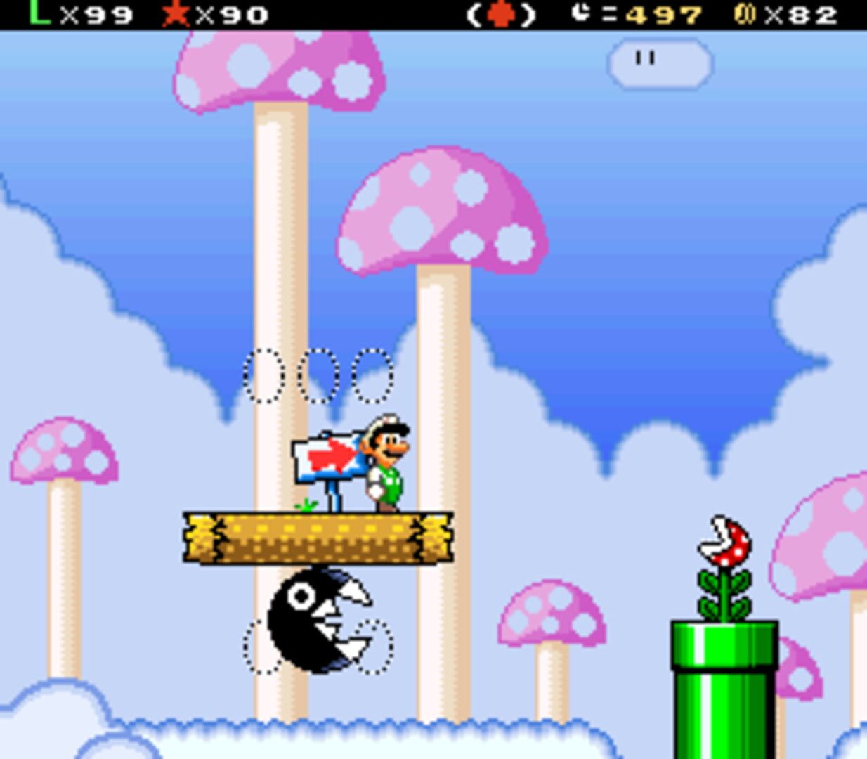 Captura de pantalla - Super Mario World: The Princess Rescue 2 - Luigi's Journey!