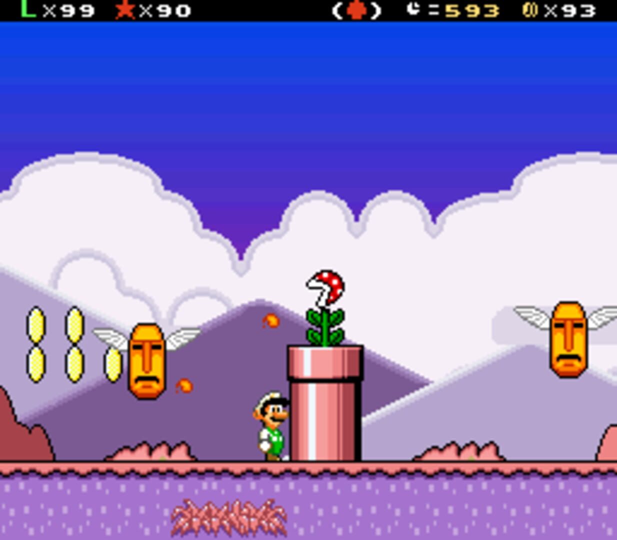 Captura de pantalla - Super Mario World: The Princess Rescue 2 - Luigi's Journey!