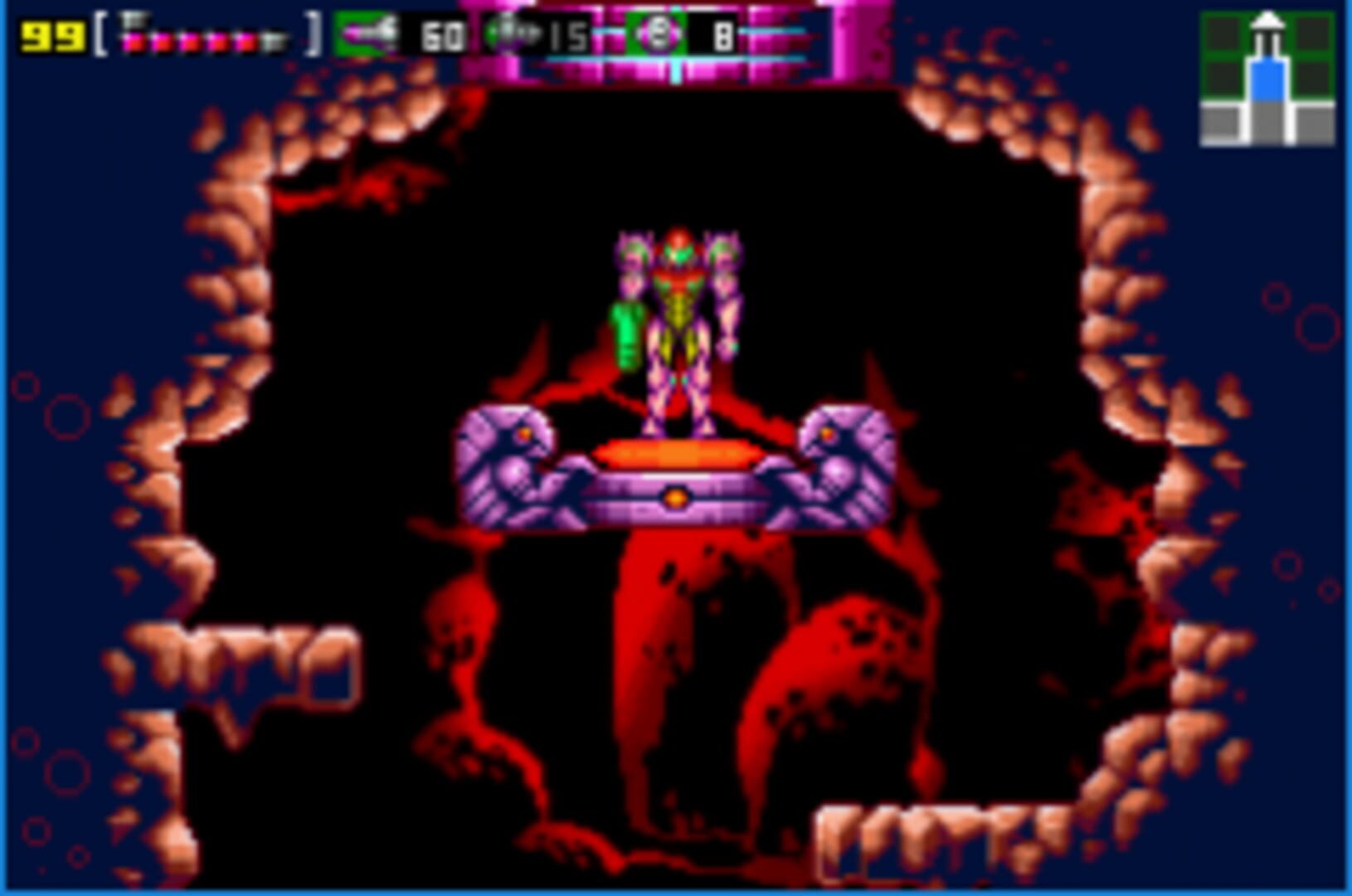 Captura de pantalla - Super Metroid: GBA Edition