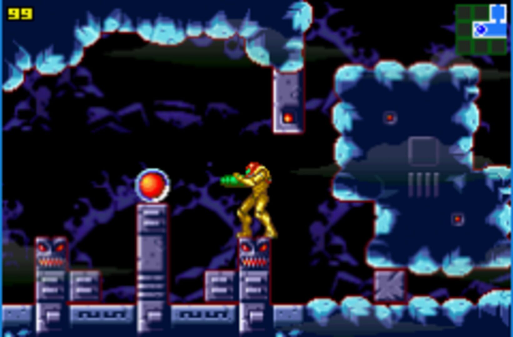 Captura de pantalla - Super Metroid: GBA Edition