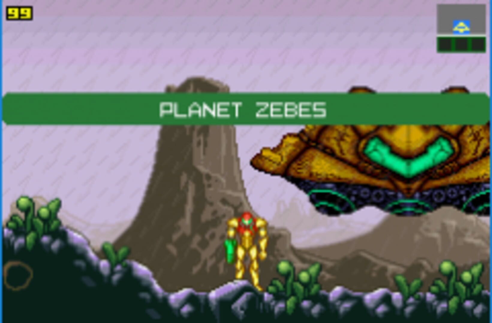 Captura de pantalla - Super Metroid: GBA Edition