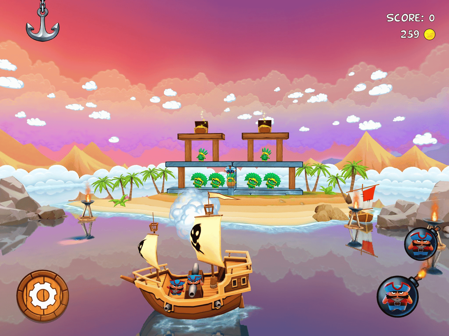 Potshot Pirates screenshot